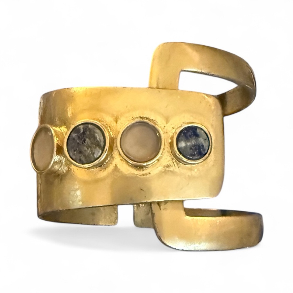 Danielle Nicole "Black County" or "IFE" Negative Space Cuff Bracelet